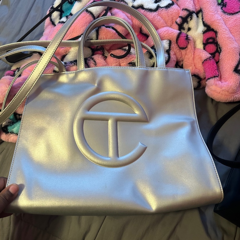 Medium Silver Telfar - image 1